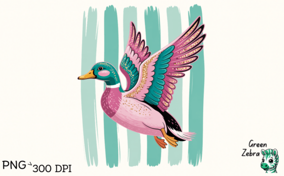 Download Preppy Duck Stripe PNG, Coastal Summer - Png Collection