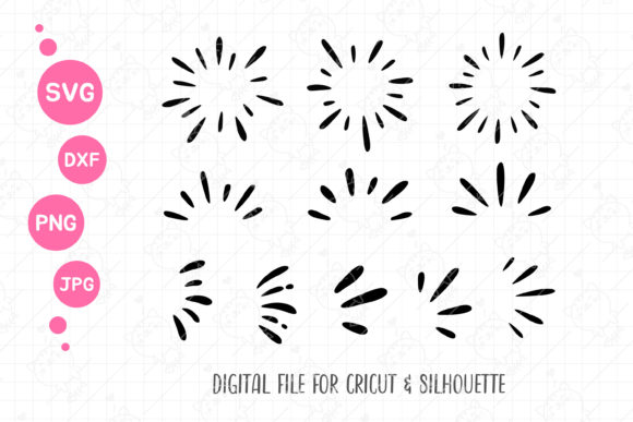 Download Doodle Line SVG | Sunburst Hand Draw Png - Png Collection