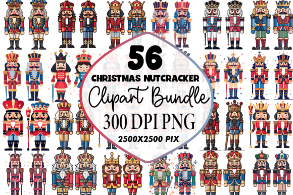 Download Christmas Nutcracker Clipart Png Bundle - Png Collection