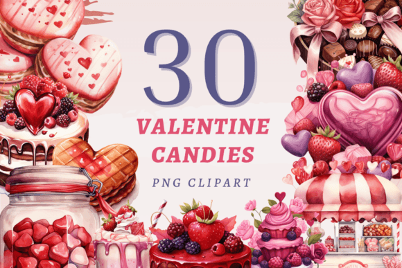 Download Valentine Candies PNG Bundle - Png Collection