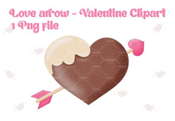 Download Love Arrow Valentine Clipart,Png - Png Collection
