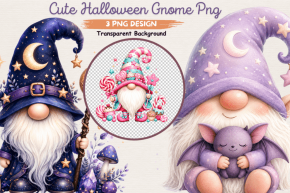 Download Cute Halloween Gnome Png,adorable Gnome - Png Collection