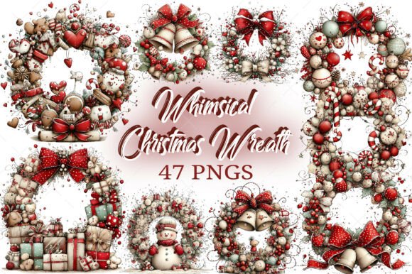 Download Christmas Wreath Clipart Png - Png Collection