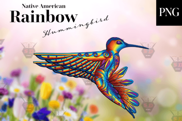 Download Native American Rainbow Hummingbird PNG - Png Collection