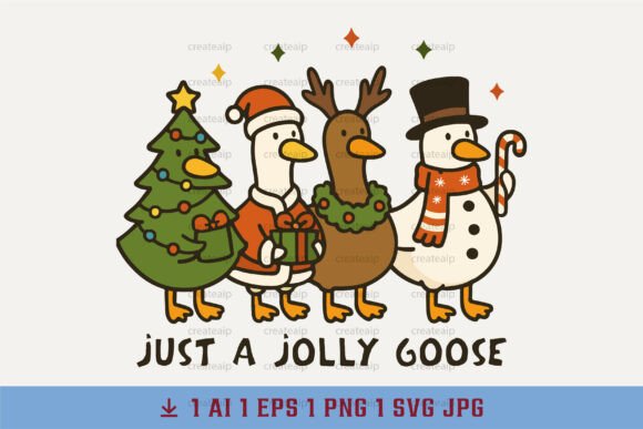 Download Just a Jolly Goose Png Funny Christmas - Png Collection