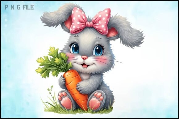Download Watercolor Bunny Clipart PNG - Png Collection