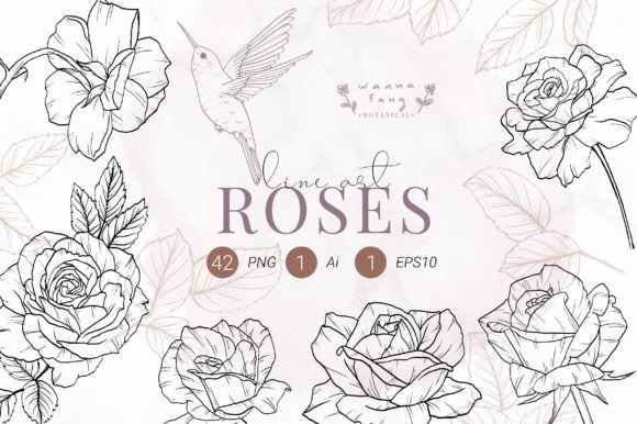 Download Rose Line Art, Valentine Clipart, PNG - Png Collection