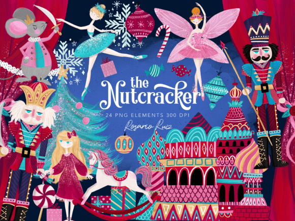 Download Nutcracker Clipart, Christmas Ballet PNG - Png Collection