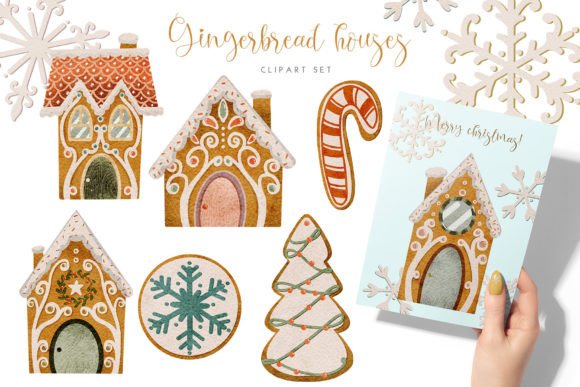 Download Gingerbread Clipart Cozy Christmas Png - Png Collection