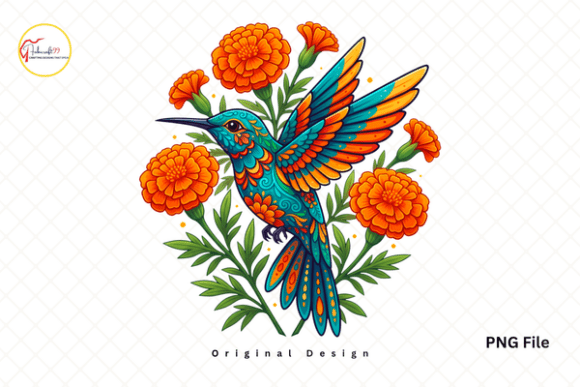 Download Floral Bird Ar Colorful Hummingbird PNG - Png Collection