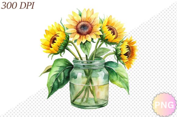 Download Watercolor Sunflower PNG Clipart - Png Collection