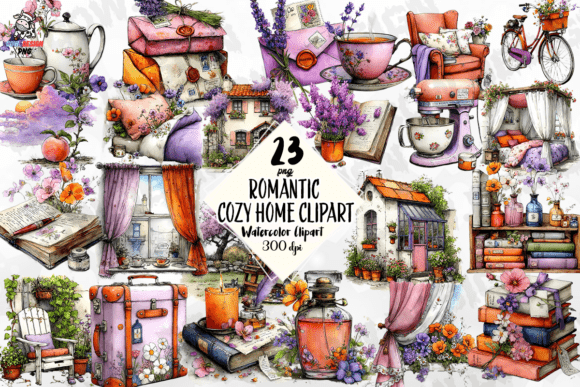 Download Romantic Cozy Home Clipart PNG - Png Collection