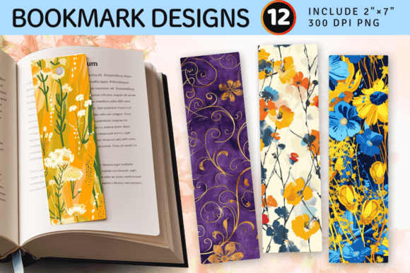 Download Abstract Meadow Flower PNG Bookmark Desi - Png Collection