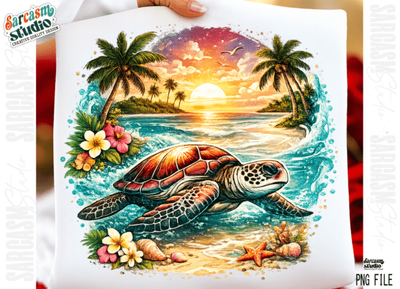 Download Sea Turtle Png, Summer Png, Beach Png - Png Collection