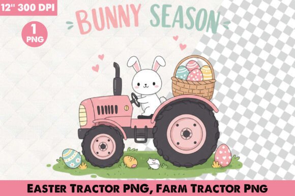 Download Easter Tractor PNG, Farm Tractor Png - Png Collection