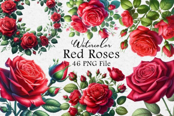 Download Red Roses Clipart, Rose Flowers PNG - Png Collection