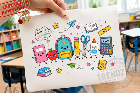 Download Back to School PNG, Cute School Supplies - Png Collection