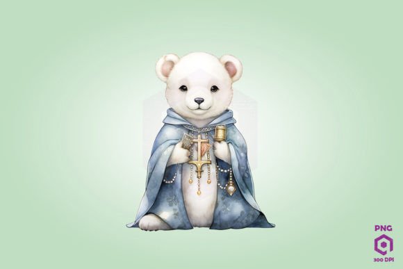 Download Priest Polar Bear Clipart PNG - Png Collection