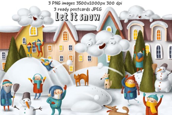Download Winter Illustration - Winter illustration Collection