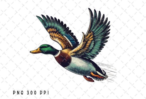 Download Flying Mallard Duck Hunting Hunter PNG - Png Collection